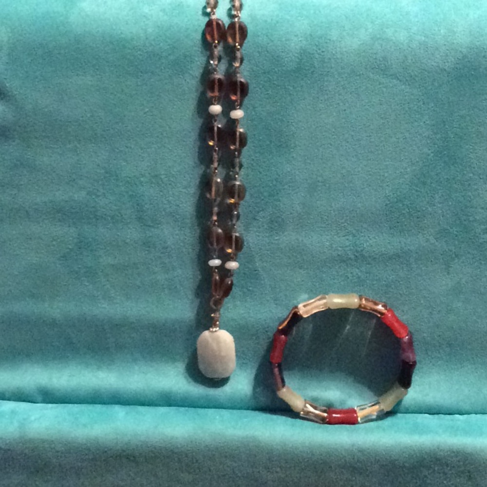 Necklace and bracelet